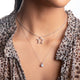 Load image into Gallery viewer, Jewelili Sterling Silver With 1/5 CTTW Diamonds Star Pendant Necklace
