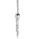 Load image into Gallery viewer, Jewelili Sterling Silver With Natural White Diamond Accent Dachshund Dog Pendant Necklace
