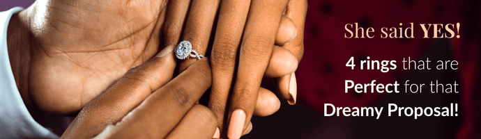She Said Yes! 4 Rings That Are Perfect for That Dreamy Proposal