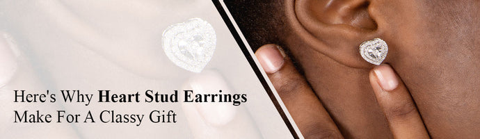 Here's Why Heart Stud Earrings Make For A Classy Gift