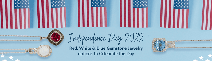 Independence Day 2022: Red, White, and Blue Gemstone Jewelry Options to Celebrate the Day