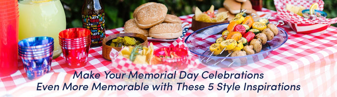 Make Your Memorial Day Celebrations Even More Memorable with These 5 Style Inspirations