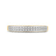 Load image into Gallery viewer, Jewelili 10K Yellow Gold 1/20 Cttw Natural White Round Diamonds Stackable Eternity Bands Ring
