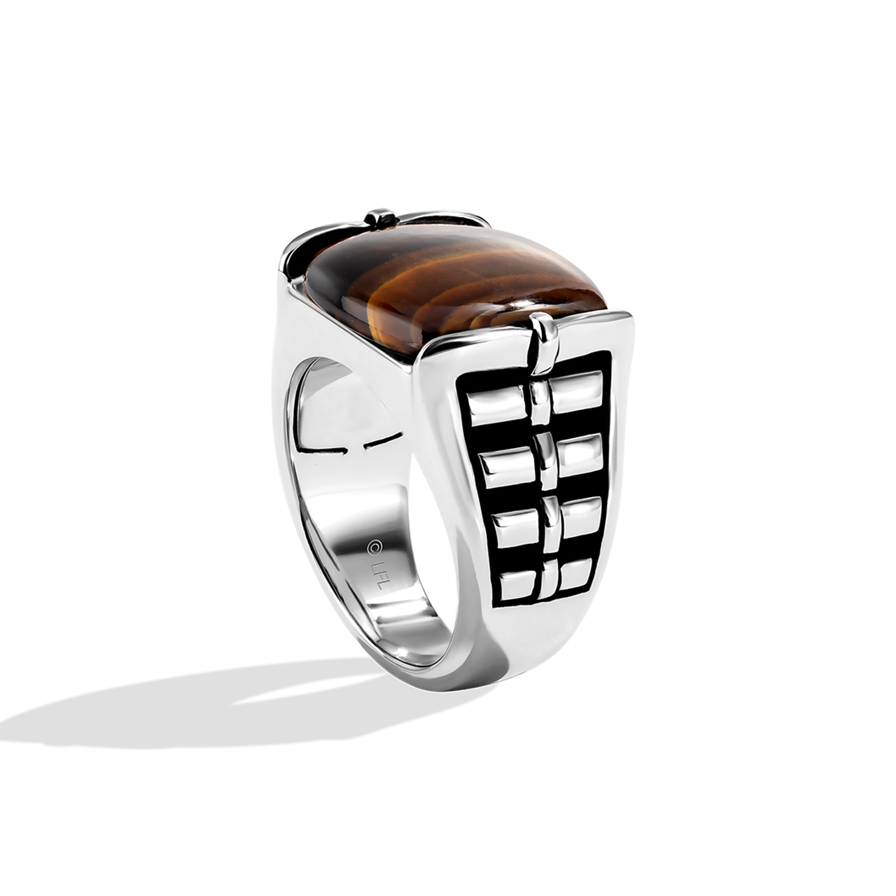 Chewbacca Men's Ring Gemstone Silver Jewelry | Jewelili