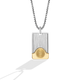 Load image into Gallery viewer, Star Wars™ Fine Jewelry THREEPIO SERIES MEN&#39;S PENDANT True Two Tone Silver and 10K Yellow Gold
