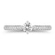 Load image into Gallery viewer, Enchanted Disney Fine Jewelry 14K White Gold with 1/2 Cttw Diamond Tinker Bell Engagement Ring
