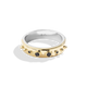 Load image into Gallery viewer, Star Wars™ Fine Jewelry TUSKEN RAIDER™ WOMEN&#39;S RING 1/10 CT.TW. Black Diamond, Sterling Silver and 10K Yellow Gold
