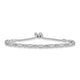 Load image into Gallery viewer, Jewelili Sterling Silver With 1/2 CTTW Diamonds Bracelet
