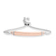 Load image into Gallery viewer, Jewelili Bolo Bracelet with Natural White Diamonds in Rose Gold over Sterling Silver View 1

