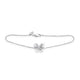 Load image into Gallery viewer, Jewelili Butterfly Bracelet with Natural White Diamonds in Sterling Silver View 1
