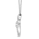 Load image into Gallery viewer, Jewelili Sterling Silver 1/4 CTTW White Round Diamonds Pendant Necklace
