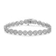 Load image into Gallery viewer, Jewelili Bracelet with Natural White Round Diamonds over Brass
