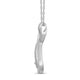 Load image into Gallery viewer, Jewelili Sterling Silver With Natural White Diamonds Pendant Necklace

