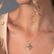 Load image into Gallery viewer, Jewelili 10K Yellow Gold With 1/4 CTTW Diamonds Heart Shape Pendant Necklace
