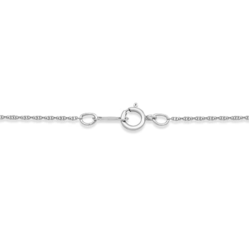 Jewelili Cross Heart Pendant Necklace with Natural White Round Diamonds in Sterling Silver View 3