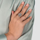 Load image into Gallery viewer, Enchanted Disney Fine Jewelry 14K White Gold 5/8CTTW Belle Rose Ring
