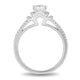 Load image into Gallery viewer, Enchanted Disney Fine Jewelry 14K White Gold with 3/4Cttw Diamond Mulan Engagement  Ring
