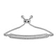 Load image into Gallery viewer, Jewelili Diamond Bolo Bracelet Natural White Round in Sterling Silver with 1/2 CTTW View 3
