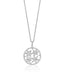Load image into Gallery viewer, Enchanted Disney Fine Jewelry Sterling Silver With 1/4 Cttw Diamond Elsa Snowflake Pendant

