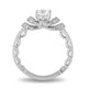 Load image into Gallery viewer, Enchanted Disney Fine Jewelry 14K White Gold with 1.00 cttw Diamond Majestic Princess Engagement Ring
