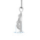 Load image into Gallery viewer, Jewelili Sterling Silver Parent and Three Children Family Pendant Necklace
