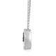 Load image into Gallery viewer, Jewelili Sterling Silver with 1/4 CTTW Treated Black Diamonds and White Diamonds Pendant Necklace
