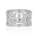 Load image into Gallery viewer, Enchanted Disney Fine Jewelry 14K White Gold 1/3CTTW Cinderella Carriage Ring
