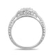 Load image into Gallery viewer, Jewelili Sterling Silver with Cubic Zirconia Vintage Wedding Engagement Ring
