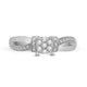 Load image into Gallery viewer, Jewelili Sterling Silver With Natural White Round Diamonds Infinity Ring
