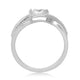 Load image into Gallery viewer, Jewelili Ring with Natural White Diamonds in Sterling Silver View 3
