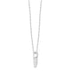 Load image into Gallery viewer, Jewelili Sterling Silver With 1/10 CTTW White Diamonds Pendant Necklace
