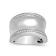 Load image into Gallery viewer, Jewelili Band Ring with Natural White Round Shape Diamonds in Sterling Silver 1/4 CTTW View 1
