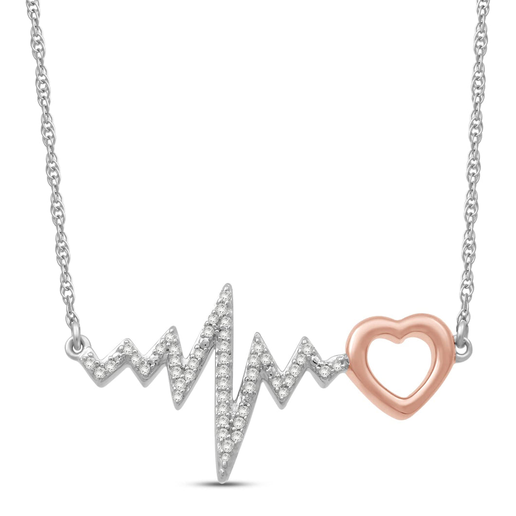 Heartbeat Diamond Necklace – Fabula Jewels