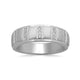Load image into Gallery viewer, Jewelili Men&#39;s Fashion Ring with Natural White Diamond in Sterling Silver 1/6 CTTW View 1
