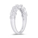 Load image into Gallery viewer, Jewelili Ring with Natural White Diamonds in 10K White Gold 1/4 CTTW View 2
