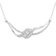 Load image into Gallery viewer, Jewelili Sterling Silver With 1/5 CTTW Natural White Diamonds Necklace Pendant

