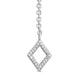 Load image into Gallery viewer, Jewelili Sterling Silver With 1/8 CTTW Round Cut Natural Diamonds Pendant Necklace
