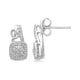 Load image into Gallery viewer, Jewelili Sterling Silver With 1/6 CTTW Natural White Diamond Stud Earrings
