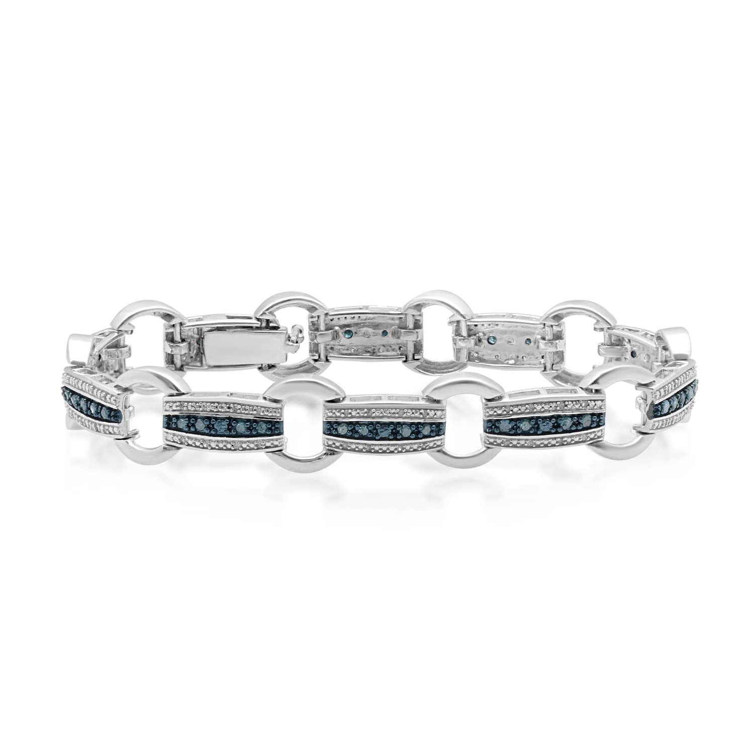 Stella palladium plated silver bracelet for Men