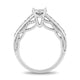 Load image into Gallery viewer, Enchanted Disney Fine Jewelry 14K White Gold 3/4Cttw Diamond Majestic Princess Engagement Ring
