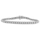 Load image into Gallery viewer, Jewelili Bracelet with Natural White Round Diamonds in Sterling Silver 1.0 CTTW View 1

