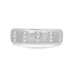 Load image into Gallery viewer, Jewelili Men&#39;s Fashion Ring with Natural White Diamond in Sterling Silver 1/6 CTTW View 2

