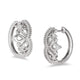 Load image into Gallery viewer, Enchanted Disney Fine Jewelry Sterling Silver 1/5Cttw Majestic Princess Tiara Earrings
