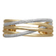 Load image into Gallery viewer, Jewelili Bracelet with Diamonds in 18K Yellow Gold over Brass View 1

