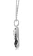 Load image into Gallery viewer, Jewelili Sterling Silver With 1/4 CTTW Round Treated Black Diamonds Enamel Panda Pendant Necklace
