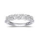 Load image into Gallery viewer, Jewelili Ring with Natural White Diamonds in 10K White Gold 1/4 CTTW View 1
