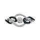 Load image into Gallery viewer, Jewelili Ring with Treated Blue Diamonds and Natural White Diamonds in Sterling Silver 1/4 CTTW View 2

