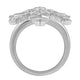 Load image into Gallery viewer, Enchanted Disney Fine Jewelry 14K White Gold with 1/2 cttw Elsa Snowflake Ring
