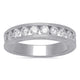 Load image into Gallery viewer, Jewelili Sterling Silver With 1 CTTW Natural White Diamond Wedding Band
