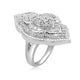 Load image into Gallery viewer, Jewelili Sterling Silver With 2.0 Cttw Natural White Diamonds Engagement Ring
